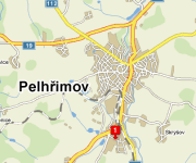 alt „Mapa – SBD Pelřimov“